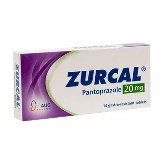 زوركال 20 مجم 14 قرص . ZURCAL 20MG 14TAB