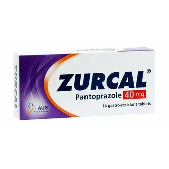 زوركال 40 مجم 14 قرص . ZURCAL 40MG 14TAB