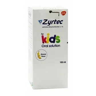 زيرتك 100 مل شراب . ZYRTEC 100ML SYRUP