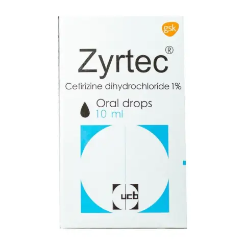 زيرتك 10 مل نقط فم . ZYRTEC 10ML ORAL DROPS