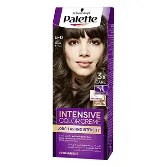 باليت صبغة بني فاتح 0-5 . Palette color light brown 5-0