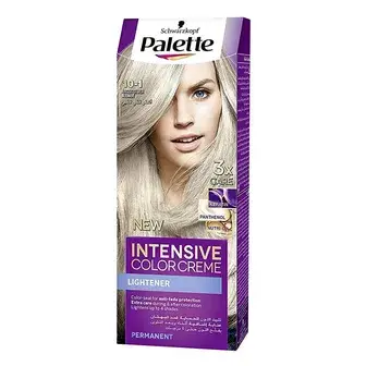 باليت صبغة اشقر فضى قطبي 1-10 . Palette color polar silver blonde 1-10