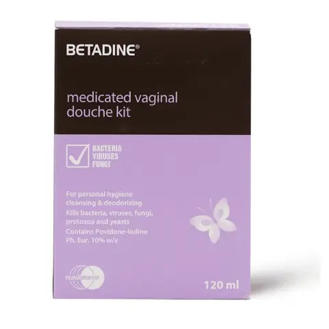 بيتادين120مل  دش مهبلي . BETADINE60ML VAGINAL DOUCHE