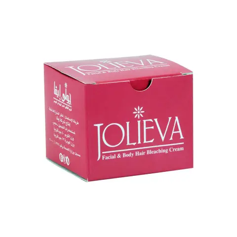 جولى ايفا كريم لتشقير شعر الوجه و الجسم 40 جم . Jolieva Facial & body hair bleaching cream 40 gm