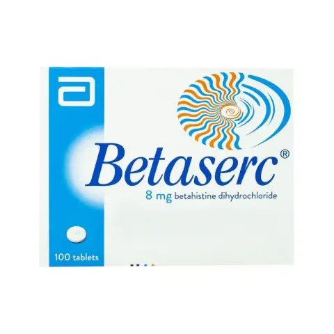 بيتاسرك 8 مجم 100 قرص . BETASERC 8mg  100/TAB