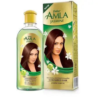 دابر املا زيت شعر ياسمين 180مل . dabur amla jasmine hair oil 180ml 