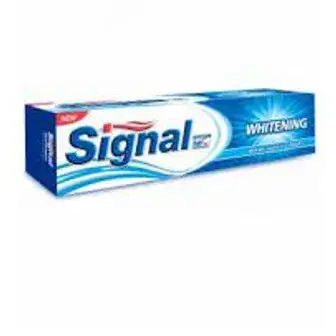 معجون اسنان سيجنال مبيض 100 مل . SIGNAL WHITENING 100ML TOOTHPASTE