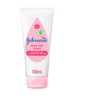 جونسون كريم سوفت 100 مل . Johnson soft cream 100 ml