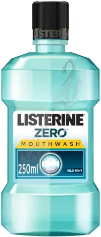 لسترين زيرو غسول فم لبنى 250 مل  . listerine zero 250 ml