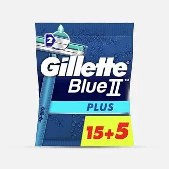 جيليت بلو تو بلس ماكينة حلاقة . GILLETTE BLUE 2 PLUS RAZOR
