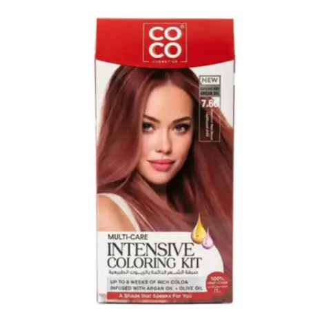 شمع ايطالى كوكو احمر . COCO WAX ITALIAN RED