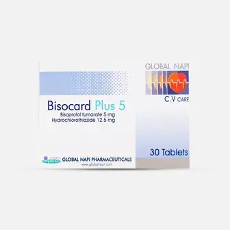بيزوكارد 5مجم 30قرص . BISOCARD 5mg 30/TAB
