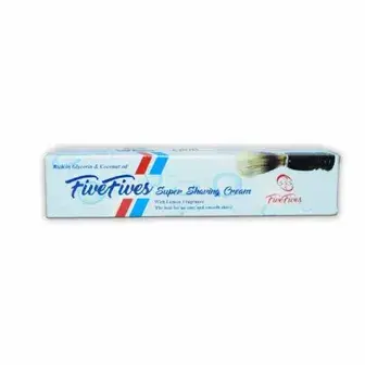 خمس خمسات معجون حلاقة 60 جم . FIVE FIVES SHAVING CREAM 60 GM 