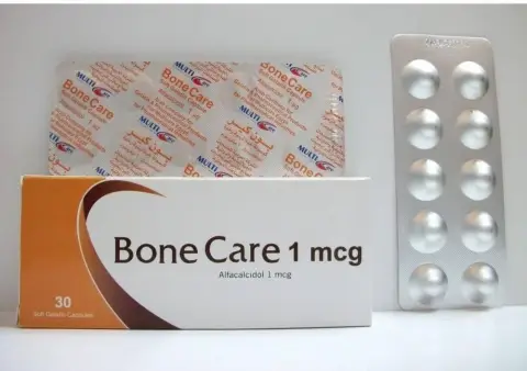 بون كير 30كبسولة 1 مكجم . Bone care 1mcg 30 cap