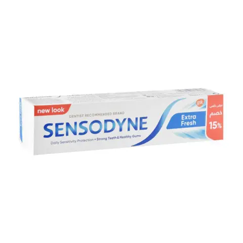 سنسوداين معجون اسنان جل اخضر اسنان 50 مل . SENSODYNE GEL 50 ML 