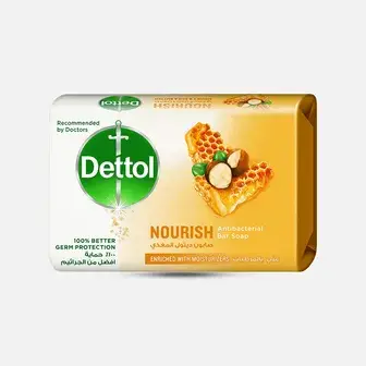 ديتول صابون 85 جرام اصفربالليمون . Dettol yellow soap lemon 85 gm