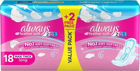 فوط صحيةاولويز حساس طويل8 فوطة . ALWAYS PADS SENSITIVE LONG 8 PIECES