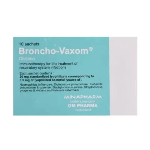 برونكو-فاكسوم 10 اكياس للاطفال . Broncho-vaxom children 3.5mg 10 sachets