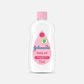 جونسون زيت اطفال بمبى 75 مل . Johnson baby oil 75 ml pink