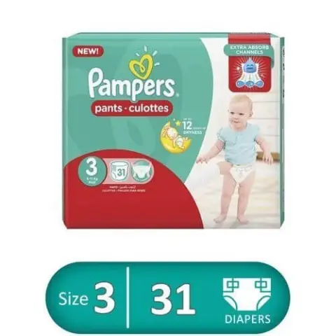 بامبرز مقاس 4 58 قطعه . Pampers size 4 58 pieces