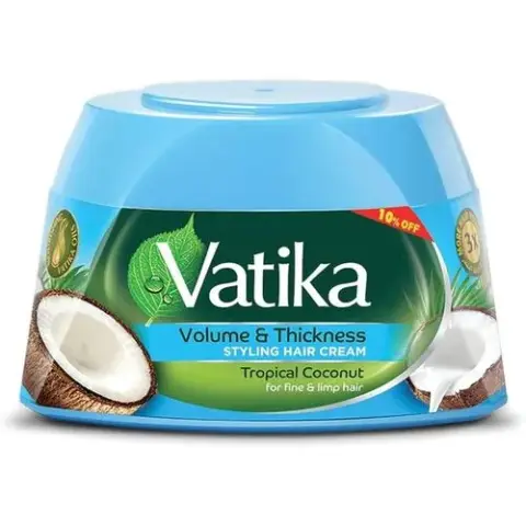 دابر فاتيكا كريم شعر لوز برتقالى 125مل . vatika hair cream orange 125ML
