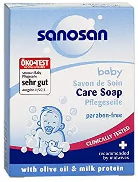 سانوسان صابون اطفال 100 جم . Sanosan baby soap 100 gm