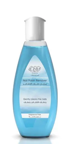 ايفا اسيتون ازرق 100 مل . EVA  ACETONE 100 BLUE
