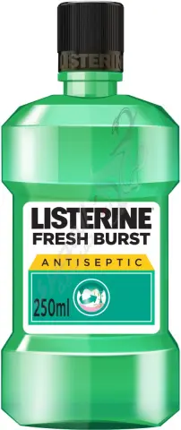 لسترين غسول فم اخضر 250 مل  . listerine fresh burst 250