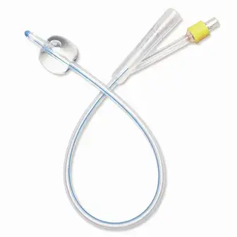 قسطرة سيليكون مقاس 16 . SILICON CATHETER 16CM