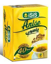 ايزيس ينسون سيليكت علبة 12 كيس . ISIS ORGANIC ANISE 12 BAGS