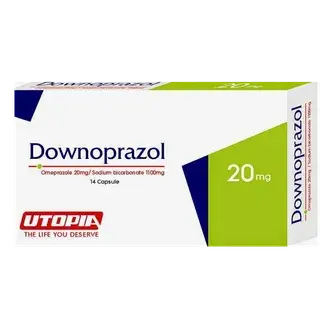 داونوبرازول 20 مجم 14كبسوله . downoprazol 20 mg cap