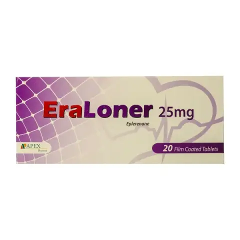 ايرالونير 25 مجم 20قرص . Eraloner 25 mg 20 tab