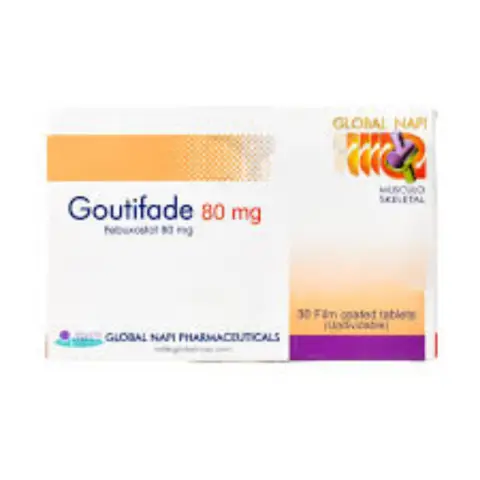 جاوتيفيد 80مجم 30 قرص . goutifade 80 mg 30 tabs 