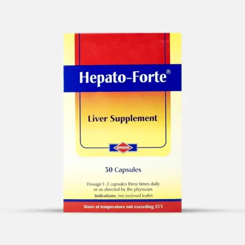 هيباتو-فورت  30كبسولة . HEPATO-FORTE  30 caps