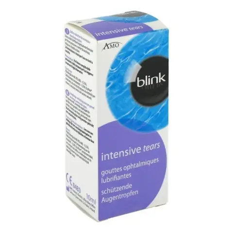 بلينك انتنسيف تيرز قطره للعيون 10مل . blink intesive tears eye drops 10ML