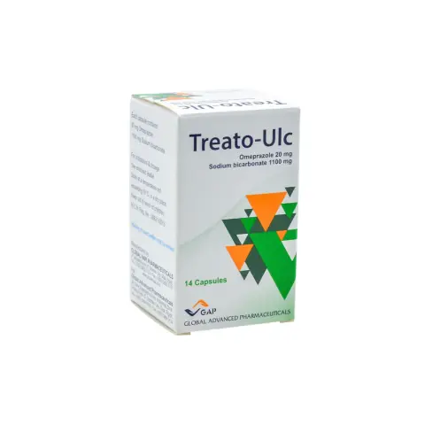 تريتو-الس 20مجم 14كبسول . TREATO-ULC 20MG 14 caps