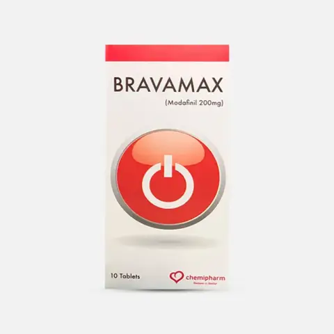 برافاماكس 200 مجم 10 اقراص  . BRAVAMAX 200 MG 10 TABS