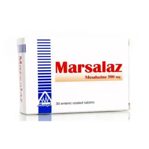 مارسالاز 500 مجم 30 قرص  . MARSALAZ 500 MG 30 TABS 