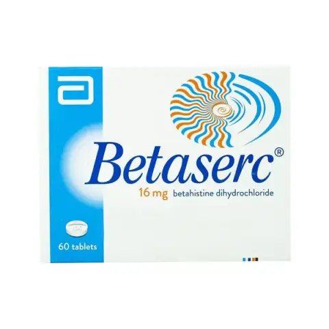 بيتاسيرك 16 مجم 60 قرص . BETASERC 16mg60/TAB