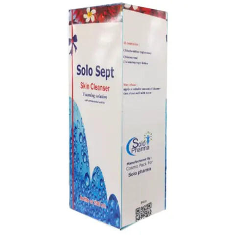 سولوسبت منظف 200 مل . Solosept foaming cleanser 200 ml