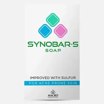سينوبار-اس صابونة 100 جم . SYNOBAR-S SOAP 100 GM