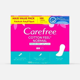 كيرفري فوط يوميه قطن فريش 20  . carefree cotton fresh 20