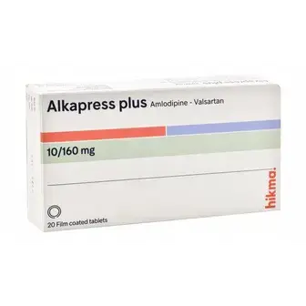 الكابرس بلس 10/160   20 اقراص . alkapress plus10/160   20TAB