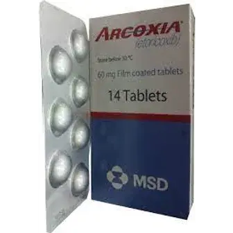 اركوكسيا 60مجم 14قرص . Arcoxia 60 MG 14 TAB