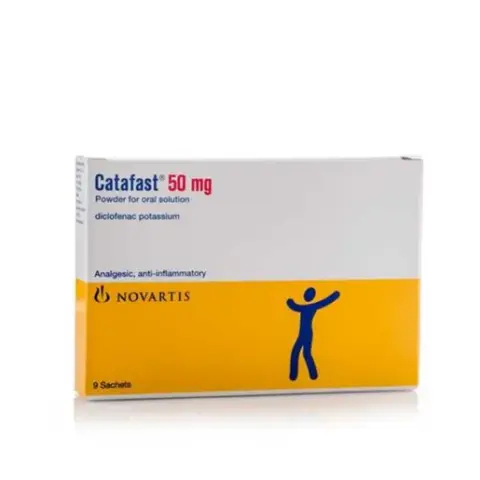 كتافاست 50 مجم 9 اكياس . CATAFAST 50 mg 9 SACHET