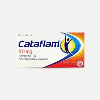 كتافلام 25 مج 20 قرص . CATAFLAM 25mg 20/TAB