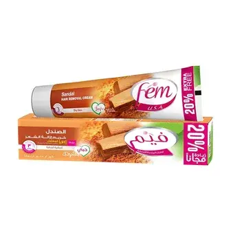 فيم كريم ازالة شعر 40 جم برتقالي . Fem hair removal cream 40 gm orange