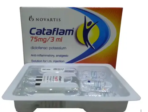 كتافلام 75 مجم 6امبولات . CATAFLAM 75mg  6/AMP