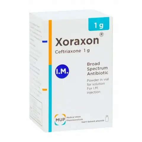 زوراكسون حقن 1جم وريد . Xoraxon 1GM I.V