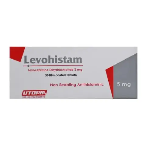 ليفوهيستام 5مجم 30قرص . levohistam 5mg 30tab